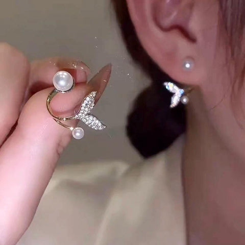 Korean Exclusive Launch Wings Shape Earcuff