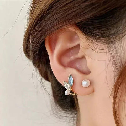 Stylish leaf stud Earrings for women and girls